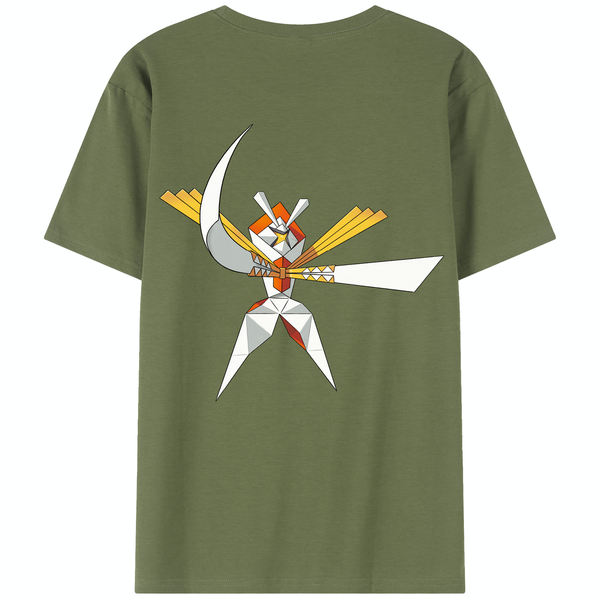（画像用） ポケットモンスター Pokémon 綿100％半袖Tシャツ（背面プリント）